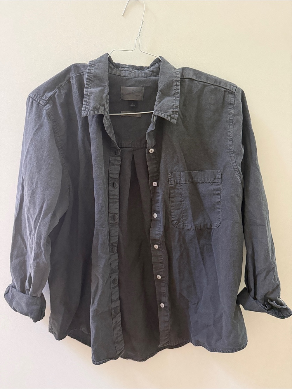 Universal Thread Button-Down Shirt - Charcoal Gray